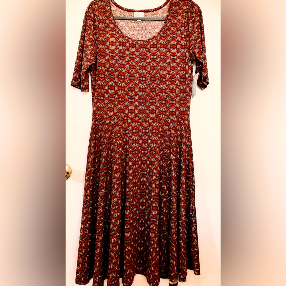 NWT LulaRoe Skater Style Dress XL